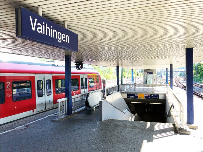 Bus, SBahn, Parkhaus Vaihinger Markt, Schwabengalerie